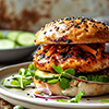 Grilled Chicken Breast Burger