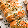 Stuffed Cheese Garlic Bread